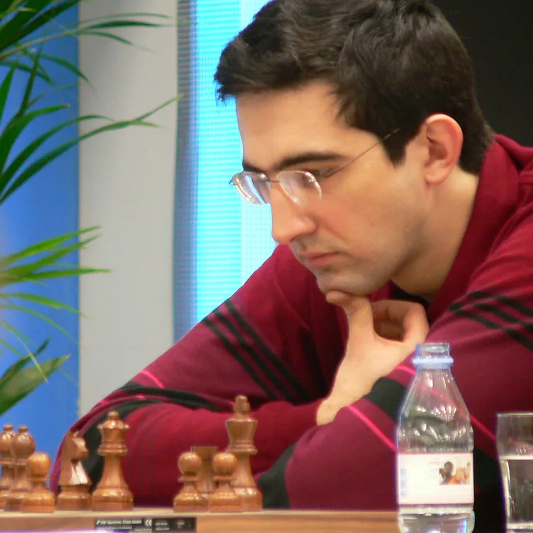 Vladimir Kramnik saat bertanding di ajang Chess World Cup 2013 Norwegia