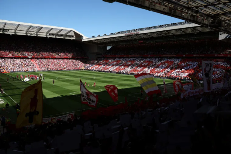 Stadion Anfield markas klub sepak bola Liverpool