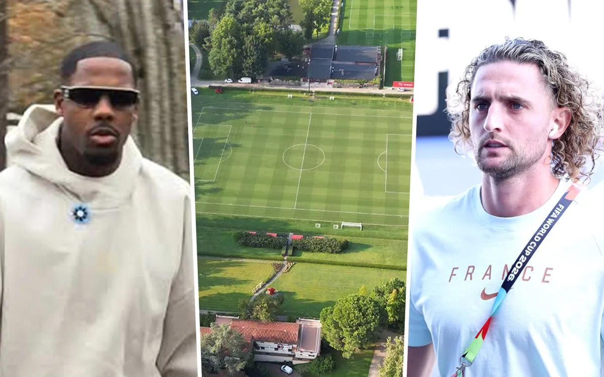 Mike Maignan dan Adrien Rabiot pemain AC Milan