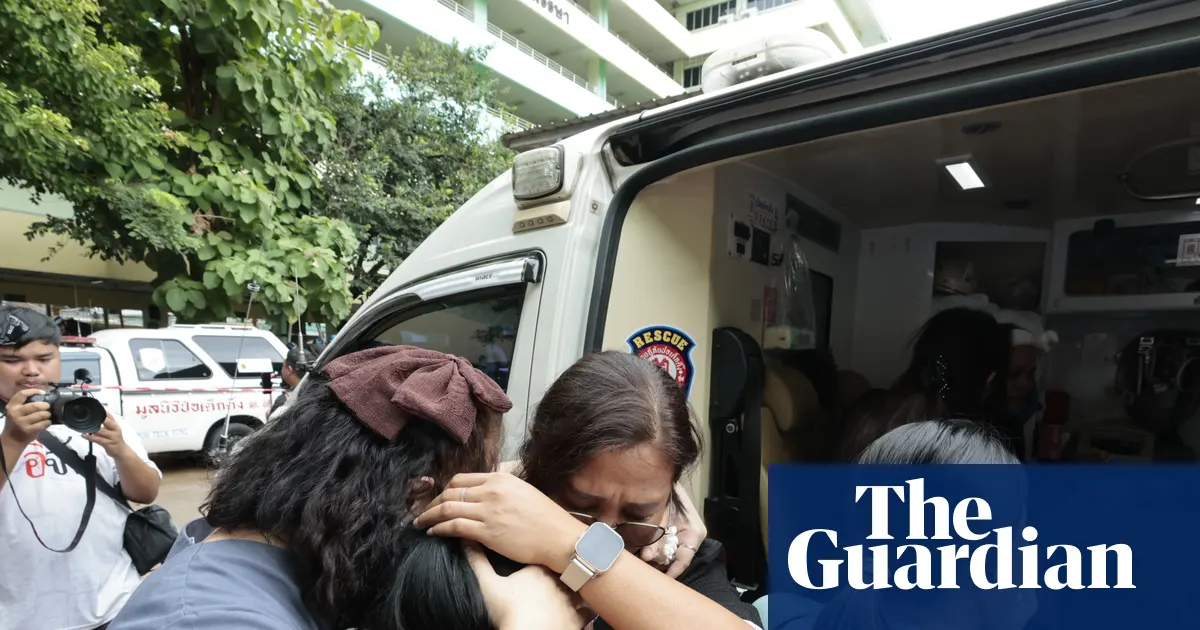 Suasana pasca penembakan di sekolah Thailand yang menewaskan sembilan korban jiwa