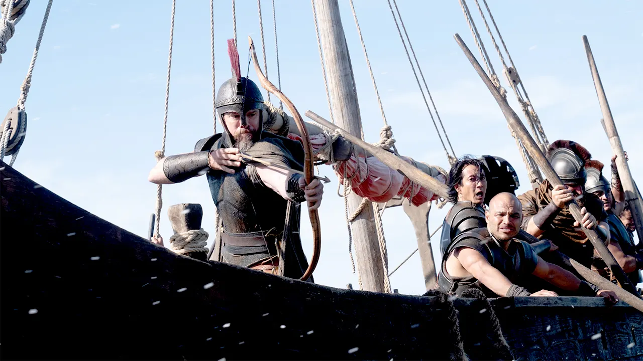 Sutradara Christopher Nolan dalam produksi film The Odyssey