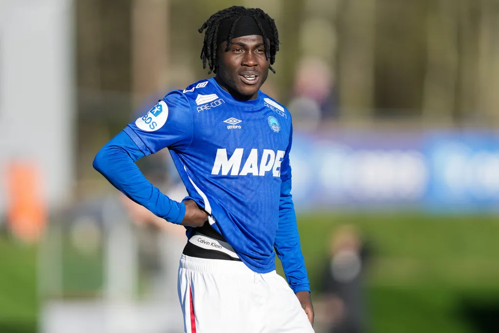 Pemain muda asal Nigeria Daniel Job saat memperkuat klub Kongsvinger di Liga Norwegia