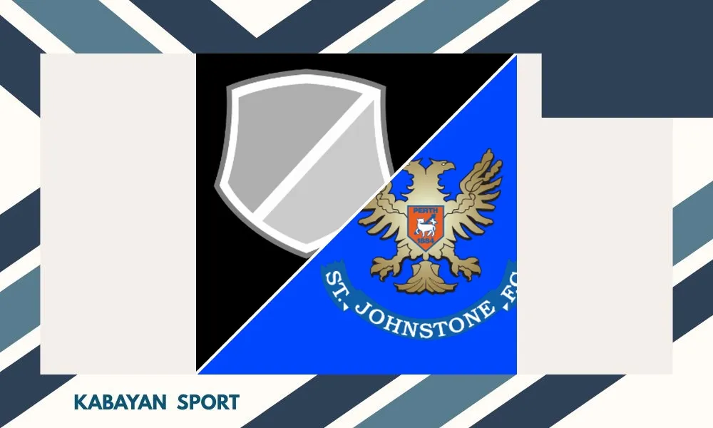 Pemain St Johnstone merayakan gol kemenangan atas Linlithgow Rose di Prestonfield