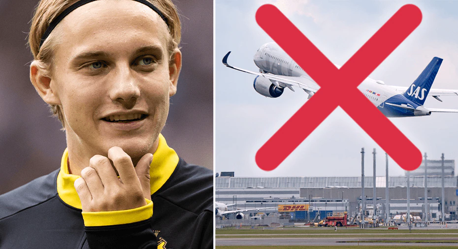Linus Carlstrand saat menjalani sesi latihan bersama klub baru AIK di Swedia