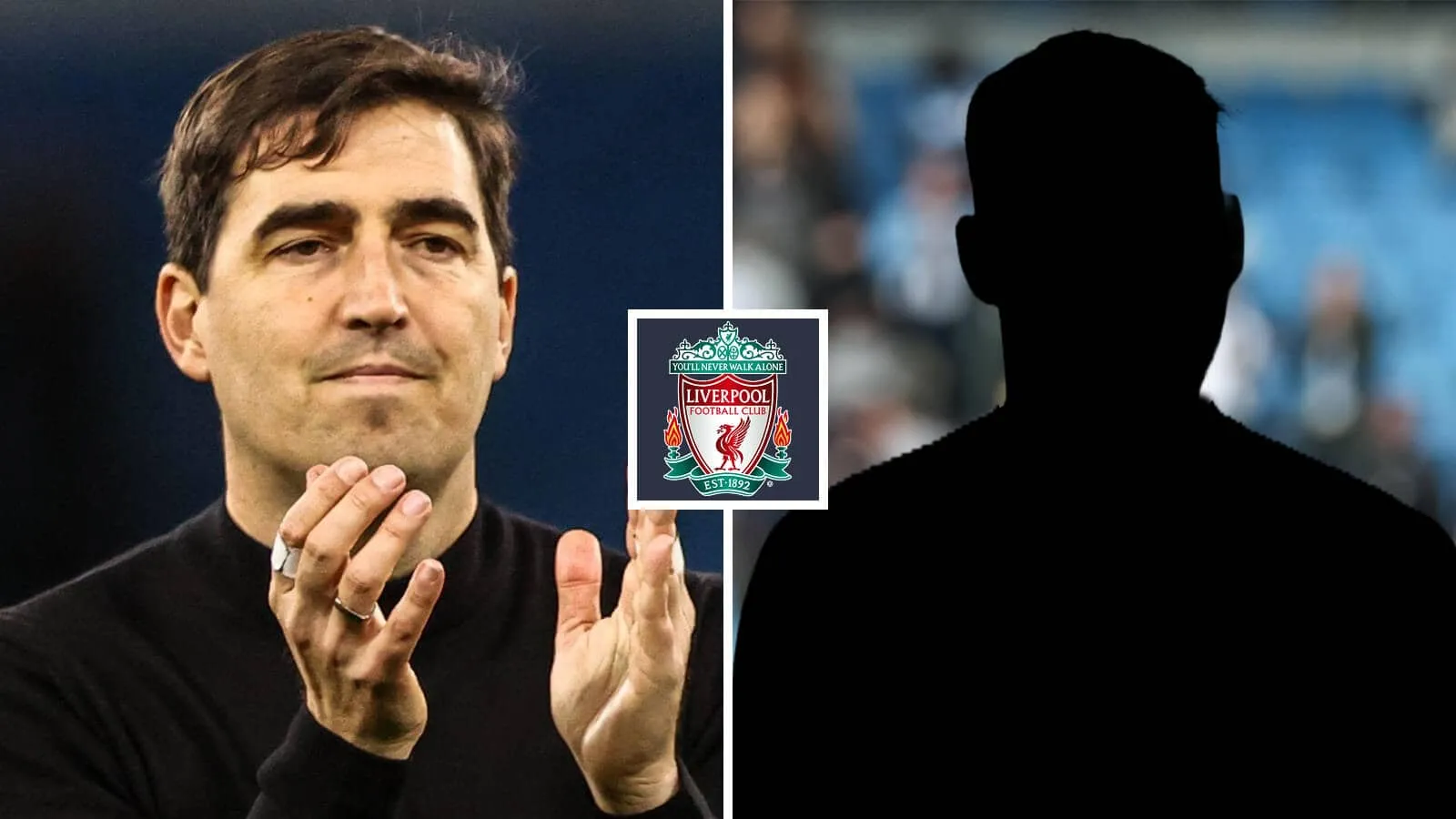 Logo klub Liverpool dan Paris Saint-Germain sebagai ilustrasi transfer Ibrahim Mbaye