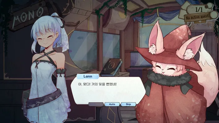 Tangkapan layar game Luminote Mio karya LOGIC - Thizen Studio