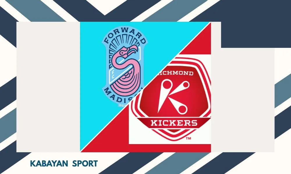 Pemain Forward Madison FC merayakan kemenangan telak atas Richmond Kickers
