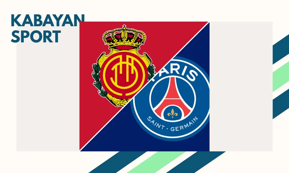 Pemain Mallorca merayakan kemenangan 3-0 atas Paris Saint-Germain di Son Moix
