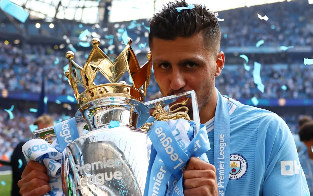 Manchester City sepakat menjual gelandang Rodri ke Barcelona senilai 65,4 juta poundsterling