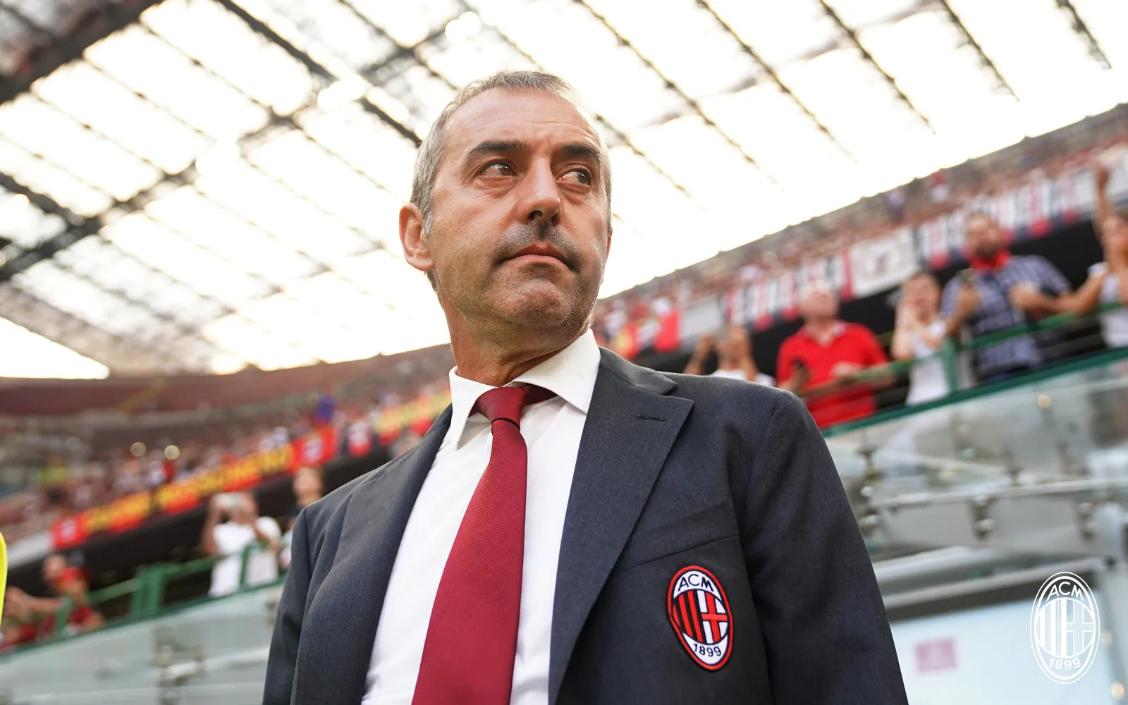 Marco Giampaolo saat mengenang masa lalunya sebagai pelatih AC Milan