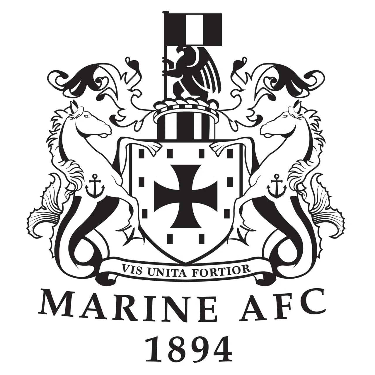 Marine AFC, klub sepak bola asal Crosby yang memiliki sejarah panjang di kancah sepak bola Inggris