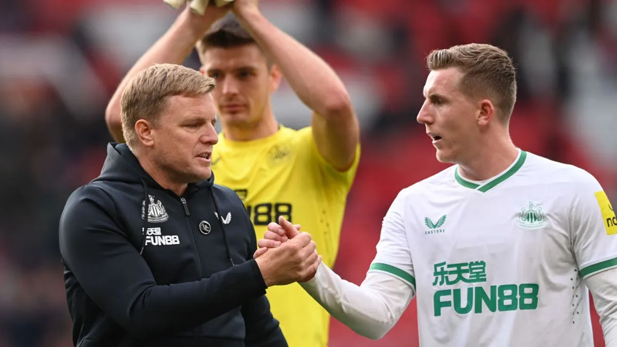 Matt Targett dalam sesi latihan bersama klub Premier League sebagai ilustrasi kepindahannya