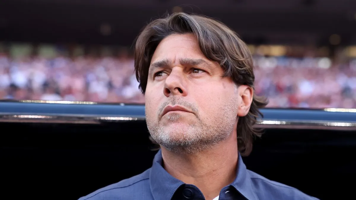 Mauricio Pochettino memimpin sesi latihan USMNT menjelang laga uji coba internasional