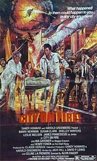 Poster rilis teater film City on Fire tahun 1979