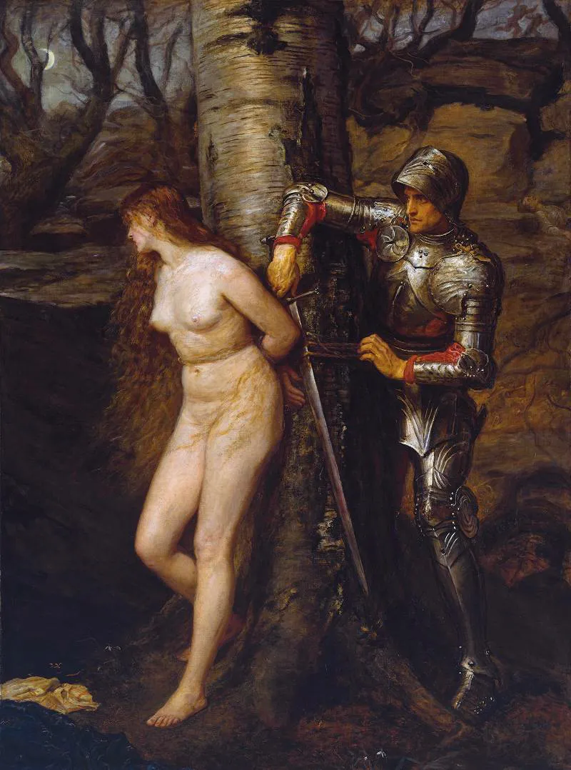 Ilustrasi figur kesatria pengelana knight-errant dalam literatur klasik