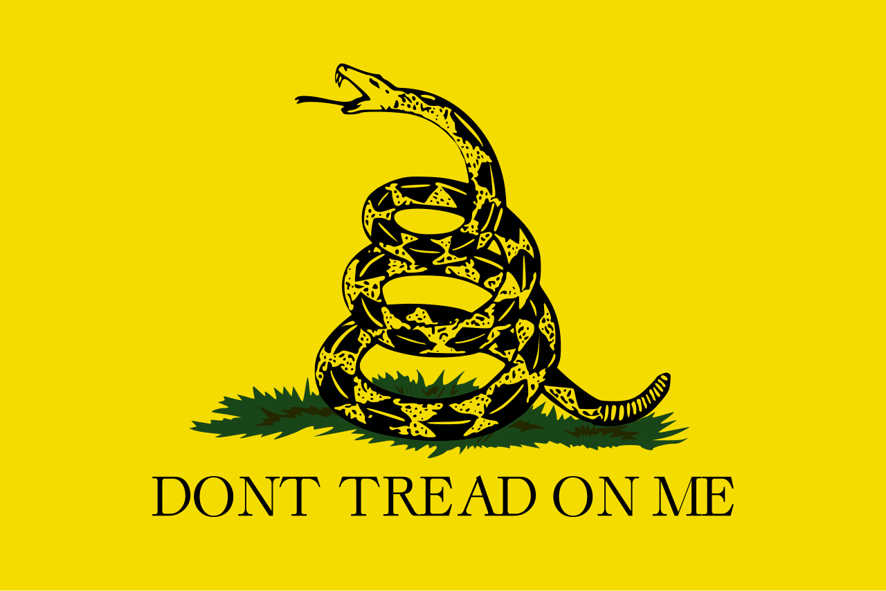 Ilustrasi konsep libertarianisme dan kebebasan individu di Amerika Serikat