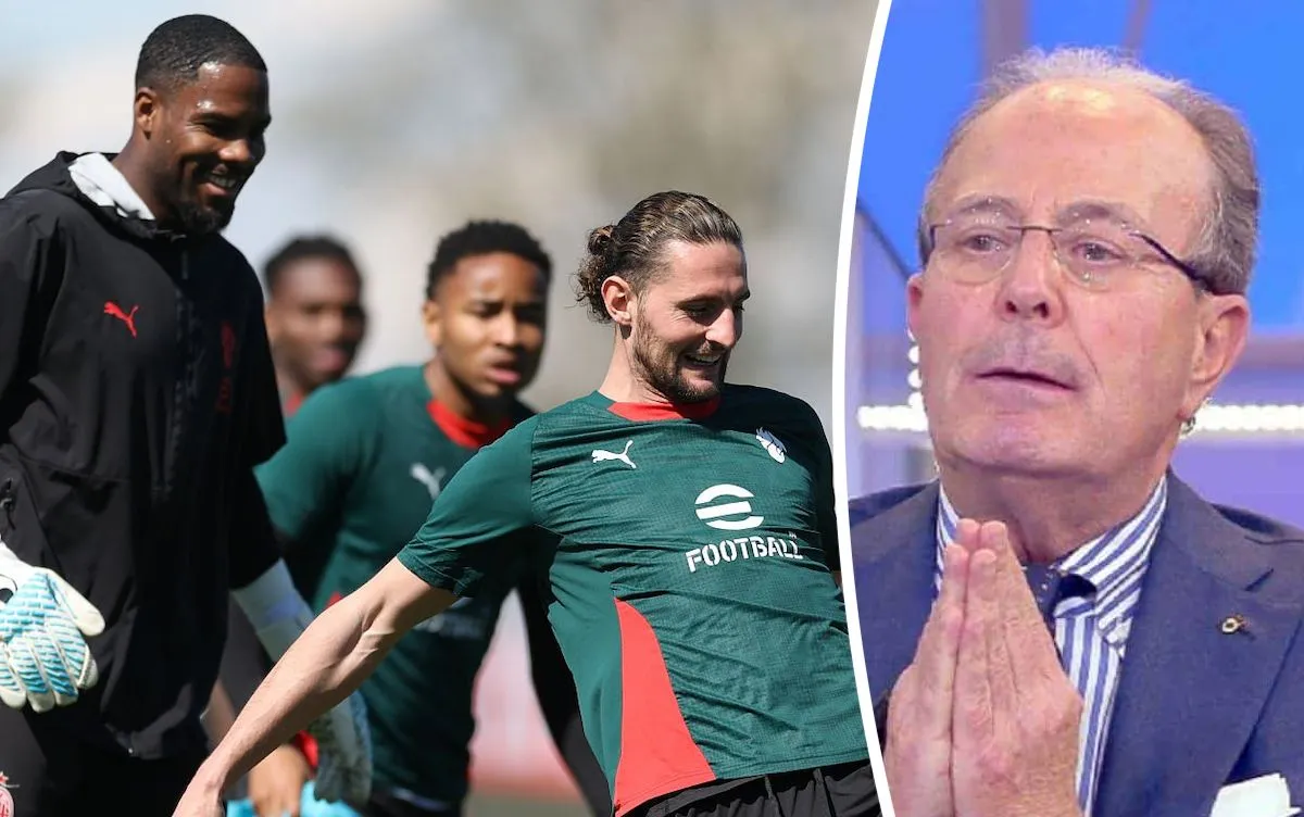 Mike Maignan dan Adrien Rabiot pemain AC Milan yang menuai sorotan tajam