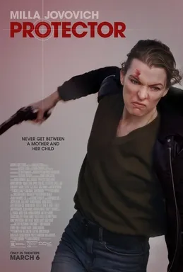 Poster film action thriller Protector dibintangi Milla Jovovich