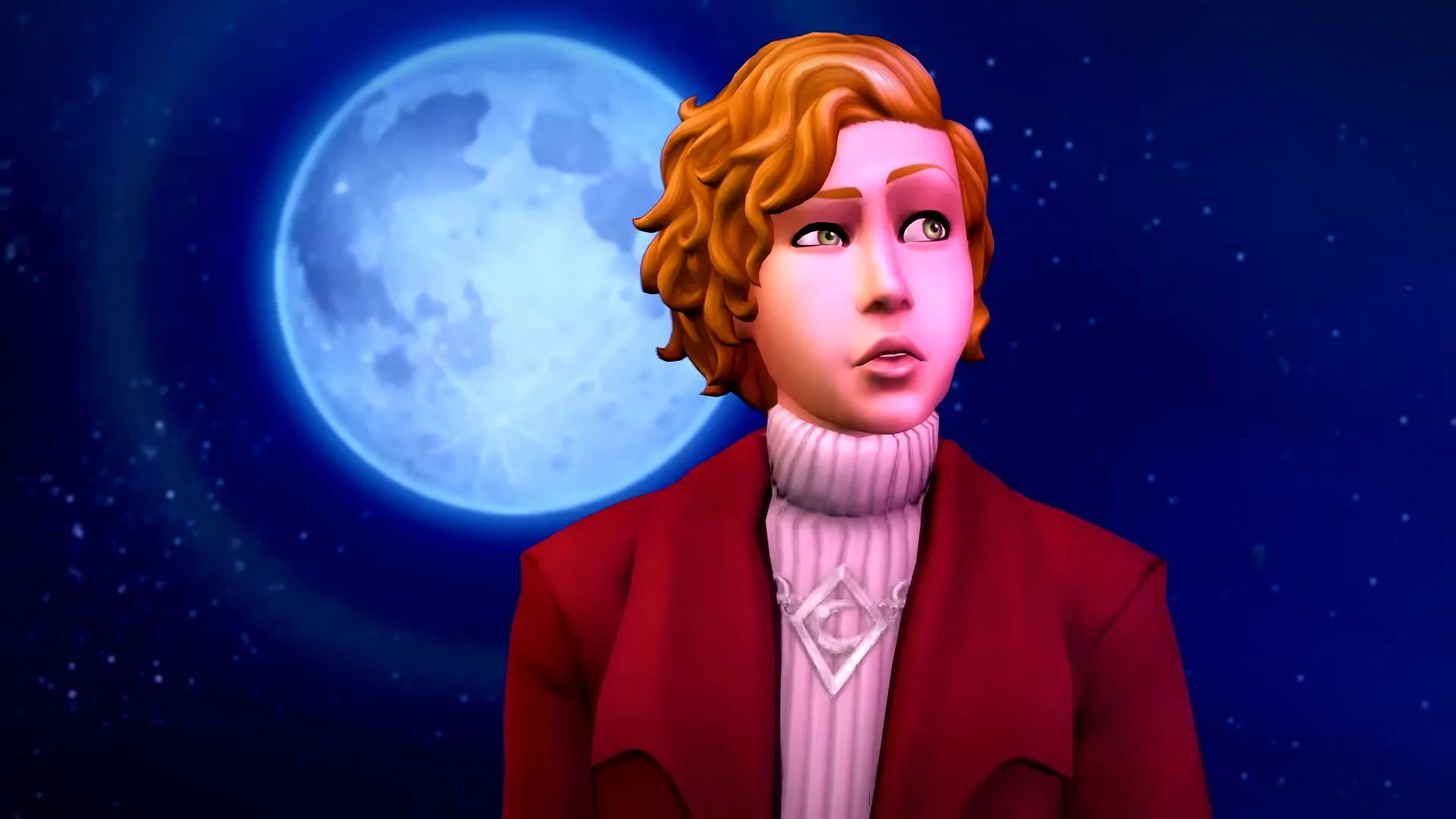 Tampilan peta The Immersive World Map pada game The Sims 4