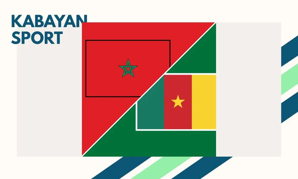 Pemain Cameroon merayakan kemenangan adu penalti atas Morocco di Rabat