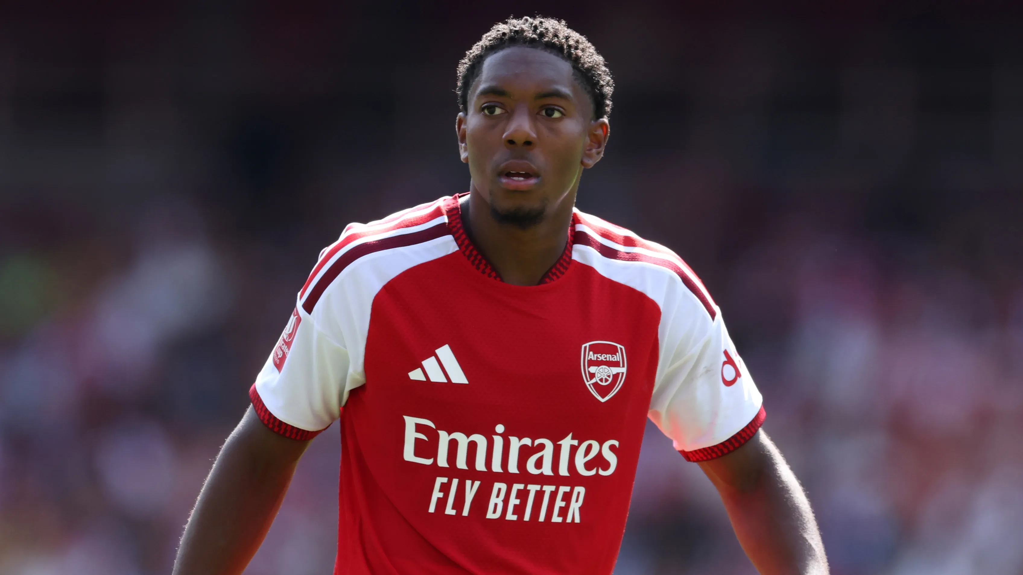 Myles Lewis-Skelly pemain muda Arsenal dalam pertandingan Liga Inggris