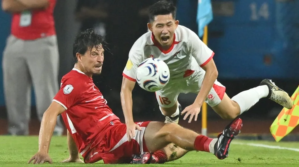 Nadeo Argawinata saat mengawal gawang Timnas Indonesia menghadapi Vietnam di Piala AFF 2026