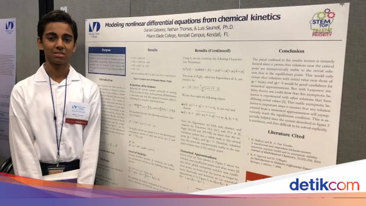 Nathan Thomas profesor termuda di dunia asal Amerika Serikat