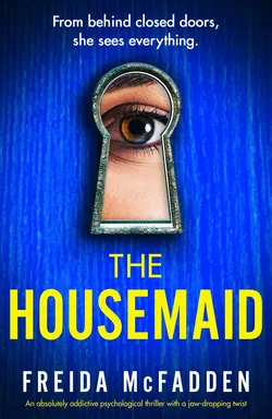 Cover novel The Housemaid karya Freida McFadden sebagai ilustrasi thriller psikologis