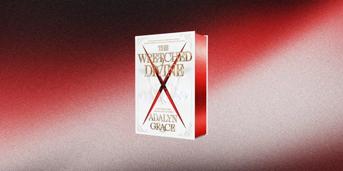 Cover buku novel fantasi The Wretched Divine karya Adalyn Grace