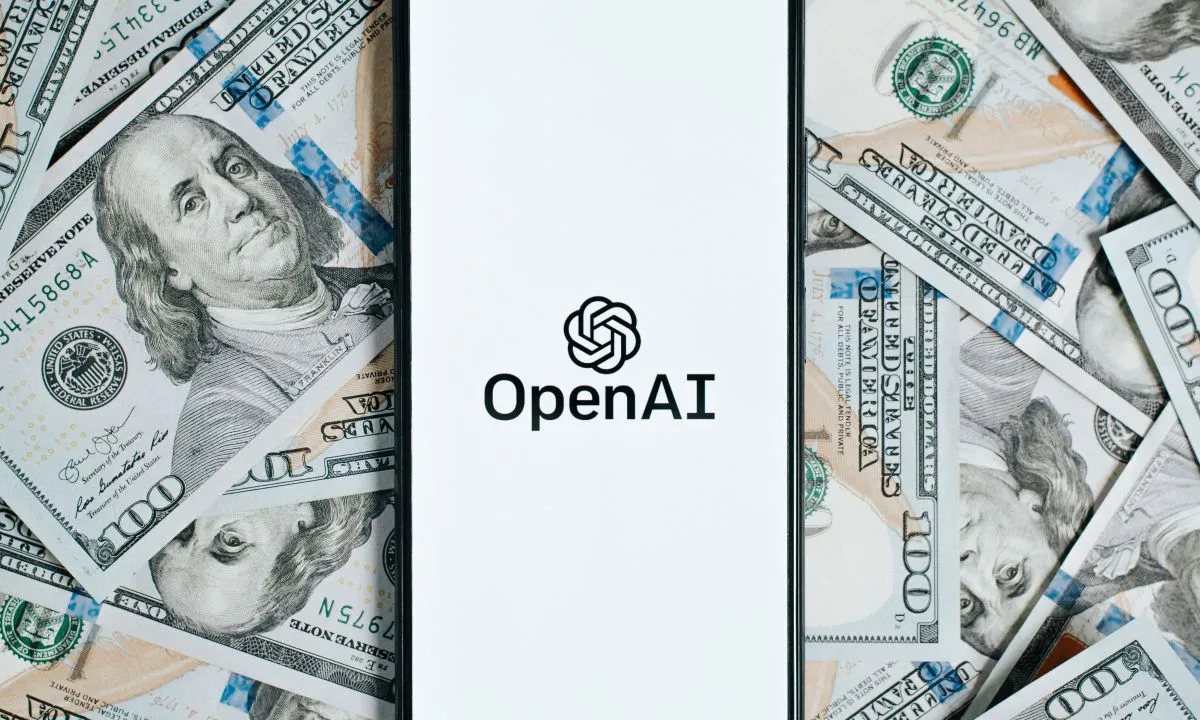 Logo OpenAI yang mencerminkan perkembangan perusahaan teknologi kecerdasan buatan