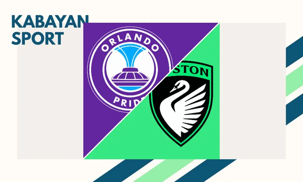 Pemain Boston Legacy merayakan kemenangan atas Orlando Pride di Inter&Co Stadium