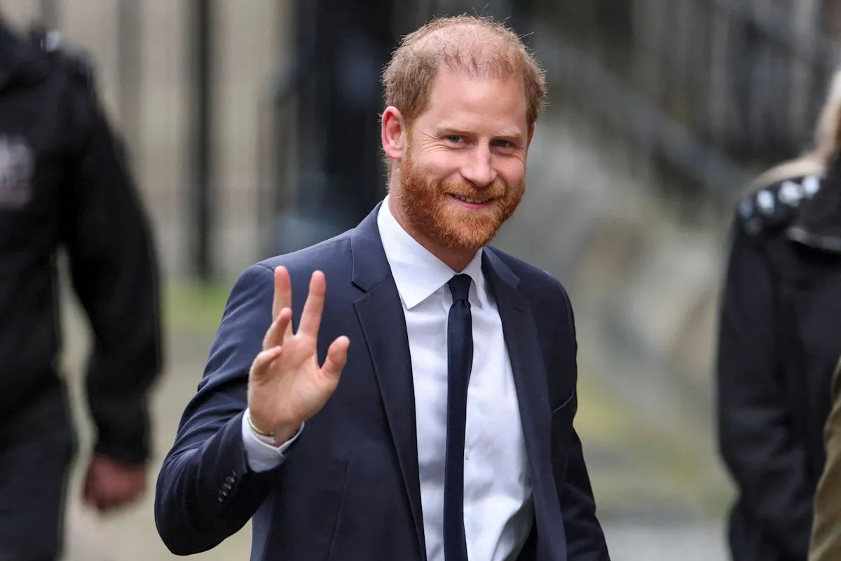 Pangeran Harry saat menghadiri acara publik di Inggris