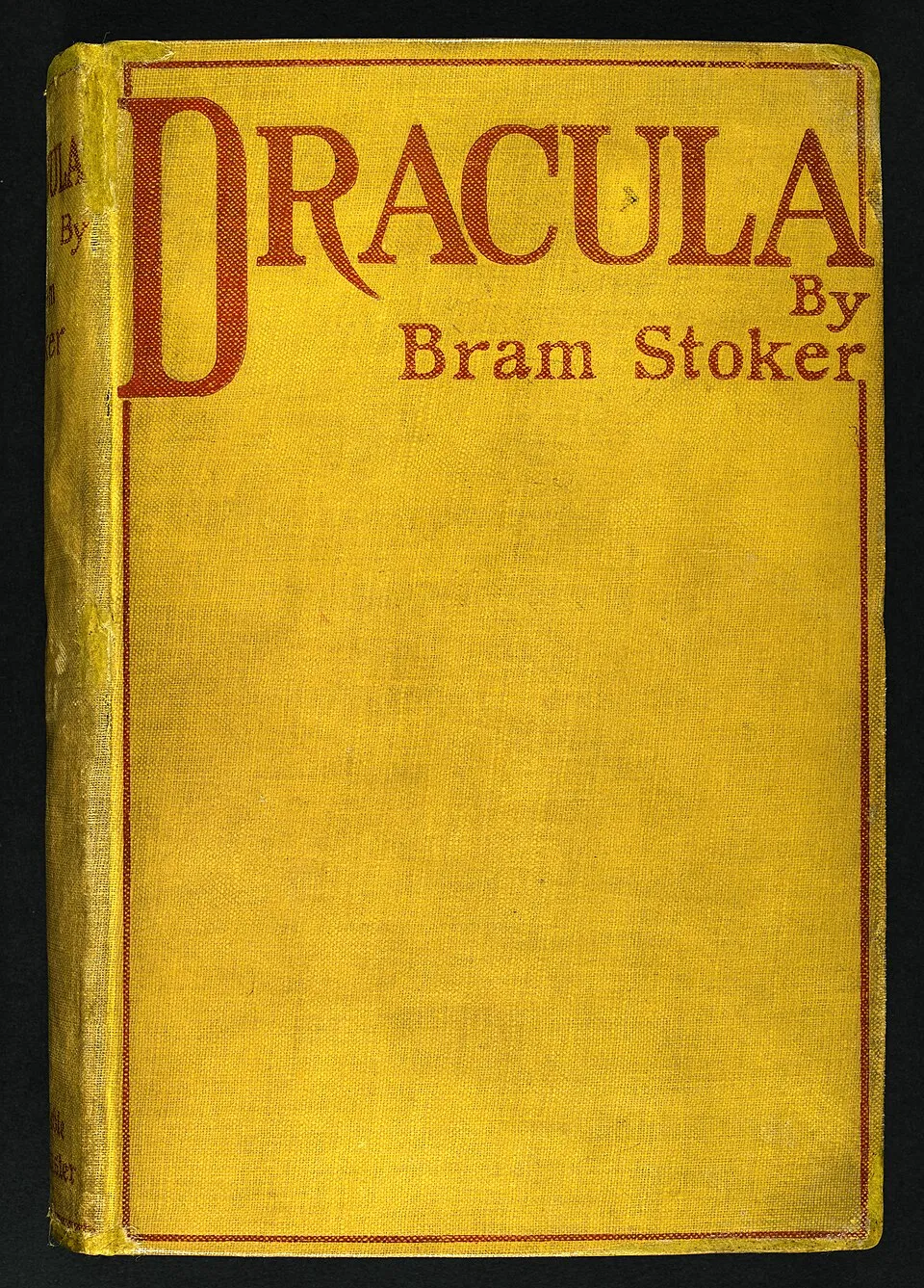 Ilustrasi sampul novel klasik Dracula karya Bram Stoker