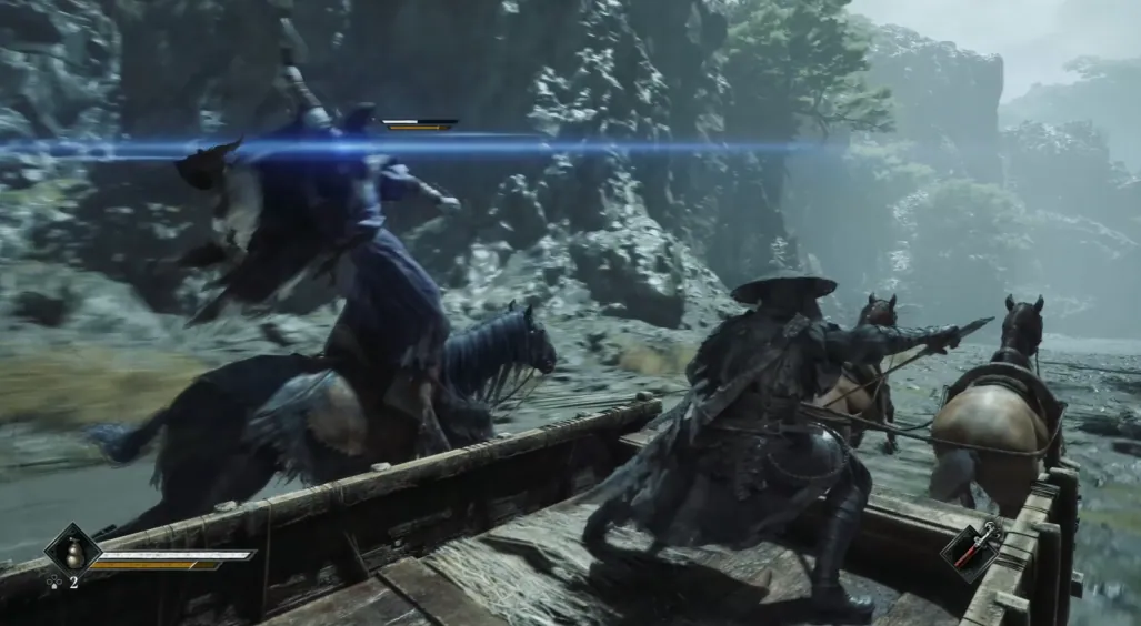 Tangkapan layar trailer preorder game Phantom Blade Zero