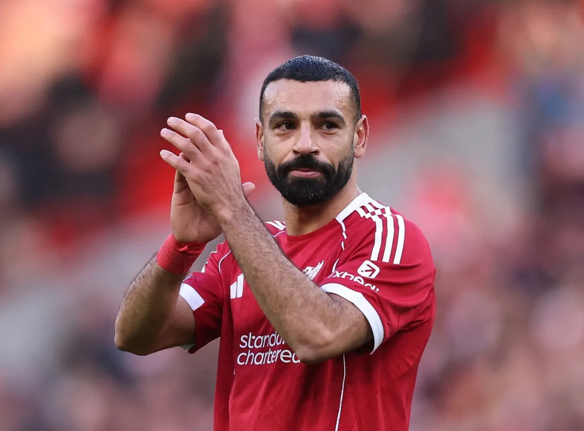 Mohamed Salah saat diperkenalkan sebagai pemain baru Trabzonspor