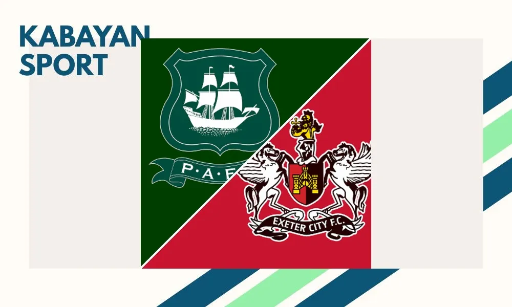Pemain Plymouth Argyle merayakan kemenangan dramatis atas Exeter City di Carabao Cup