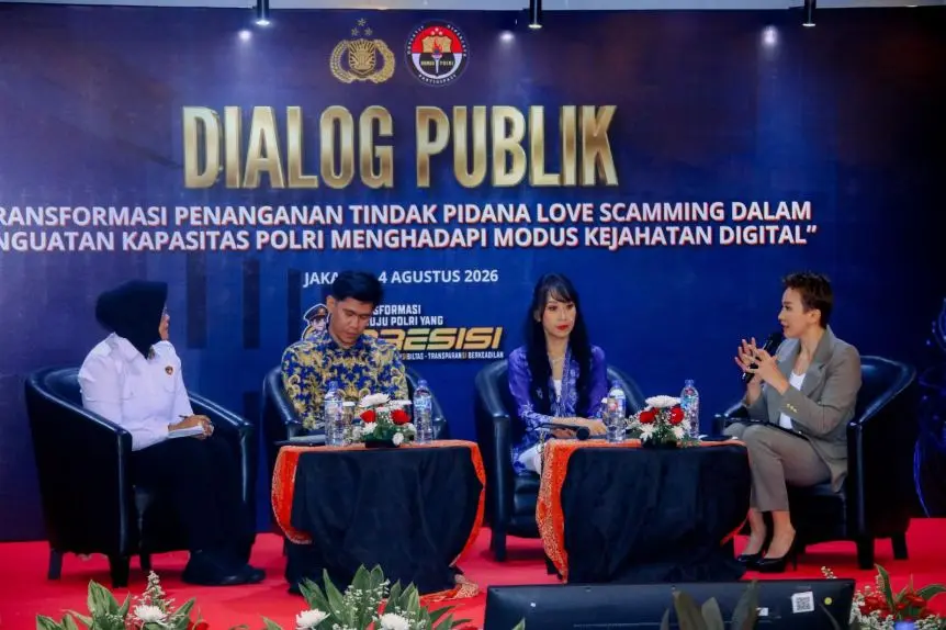 Dialog penguatan internal Polri mengenai penanganan kejahatan love scamming