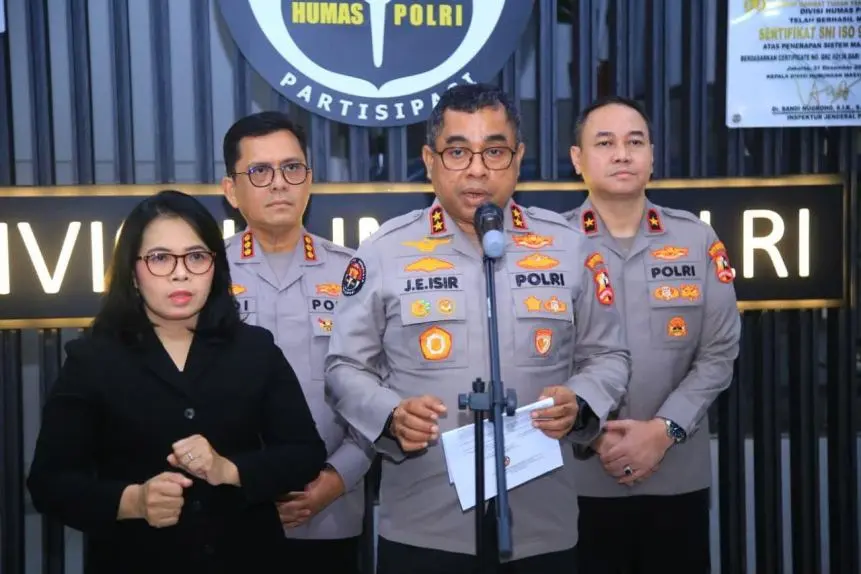 Gedung Bareskrim Polri terkait penanganan kasus narkoba