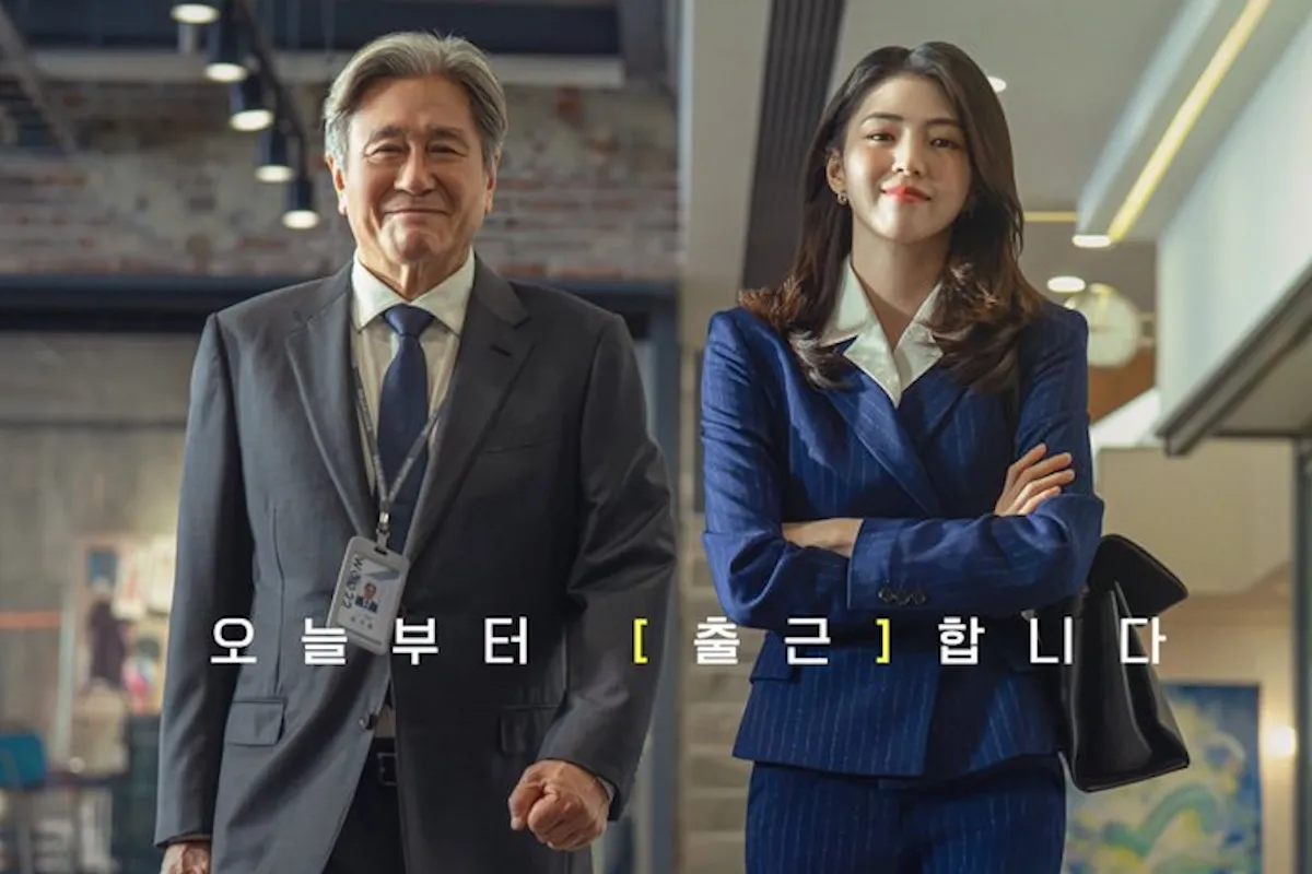 Poster dan teaser film The Intern versi remake Korea dibintangi Choi Min Sik dan Han So Hee