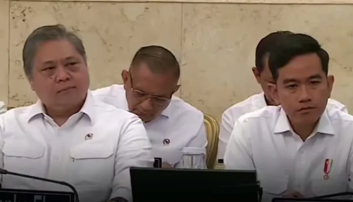 Sidang Kabinet Paripurna di Istana Kepresidenan Jakarta dipimpin Presiden Prabowo Subianto