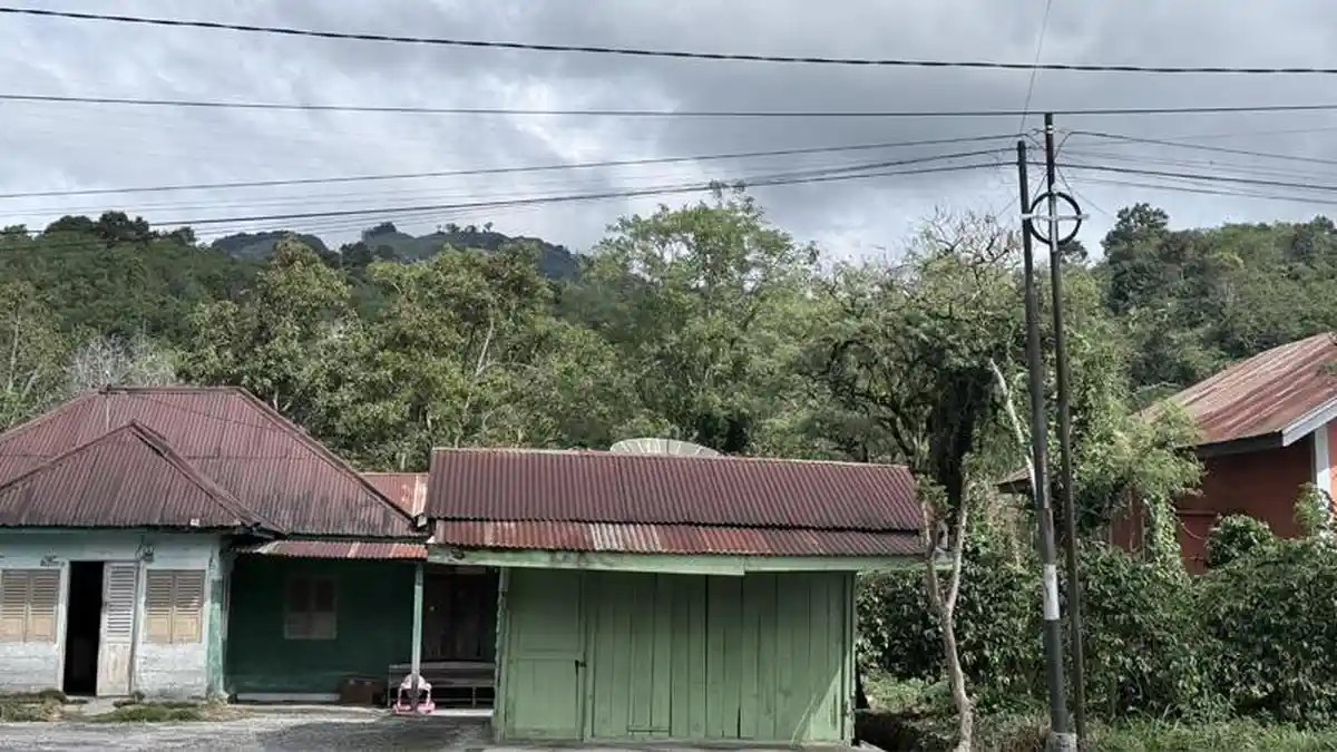 Kondisi cuaca mendung di wilayah perkotaan Takengon Aceh Tengah