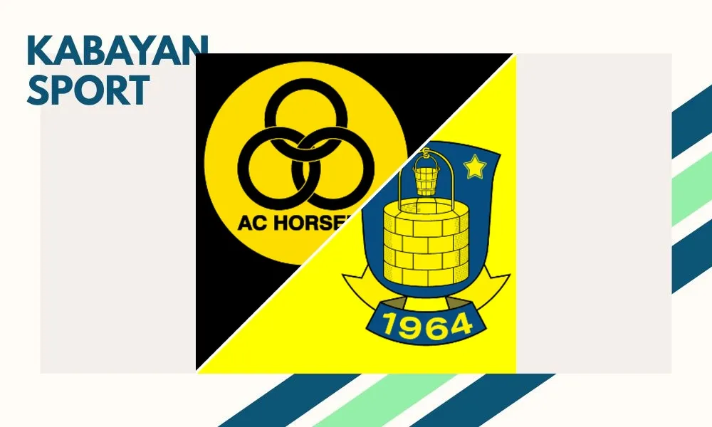 Ilustrasi pertandingan AC Horsens vs Brondby di Danish Superliga Nordstern Arena Horsens