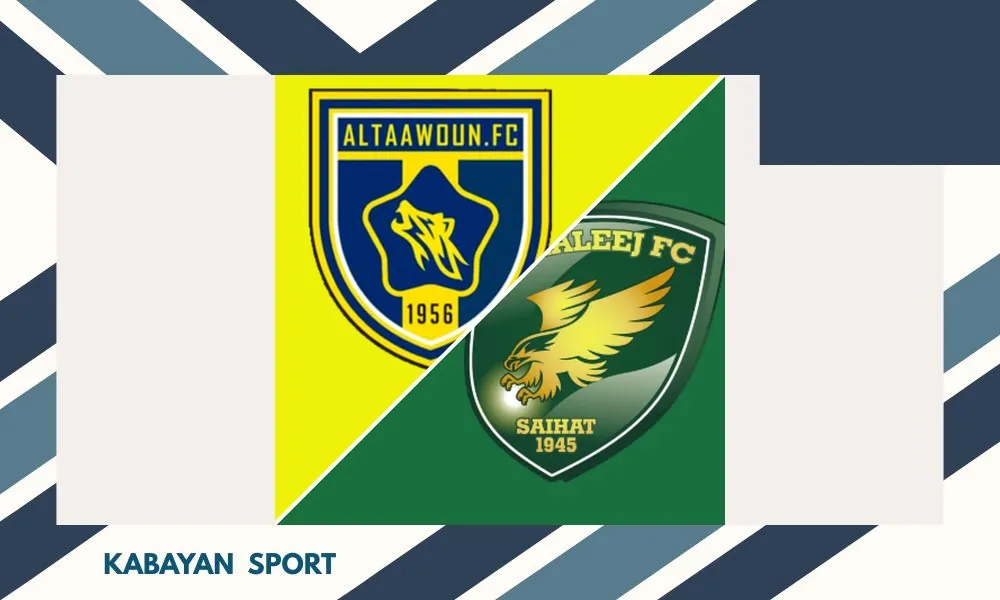 Ilustrasi pertandingan Al Taawoun vs Al Khaleej di Saudi Pro League