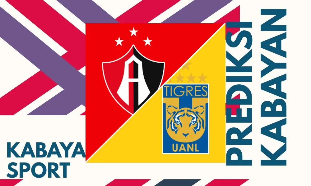 Ilustrasi pertandingan Atlas vs Tigres UANL di ajang Liga BBVA MX di Estadio Jalisco