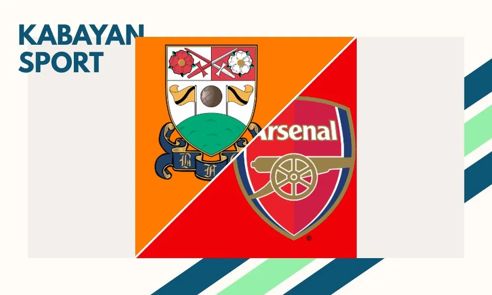 Ilustrasi pertandingan Barnet vs Arsenal U21 di EFL Trophy di The Hive Stadium
