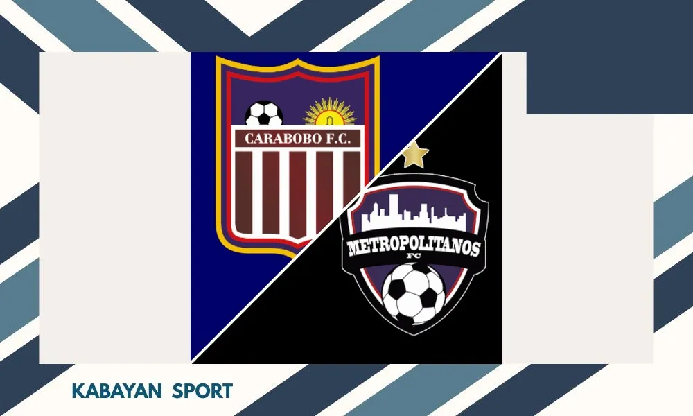 Ilustrasi pertandingan Carabobo vs Metropolitanos di Liga FUTVE di Estadio Misael Delgado