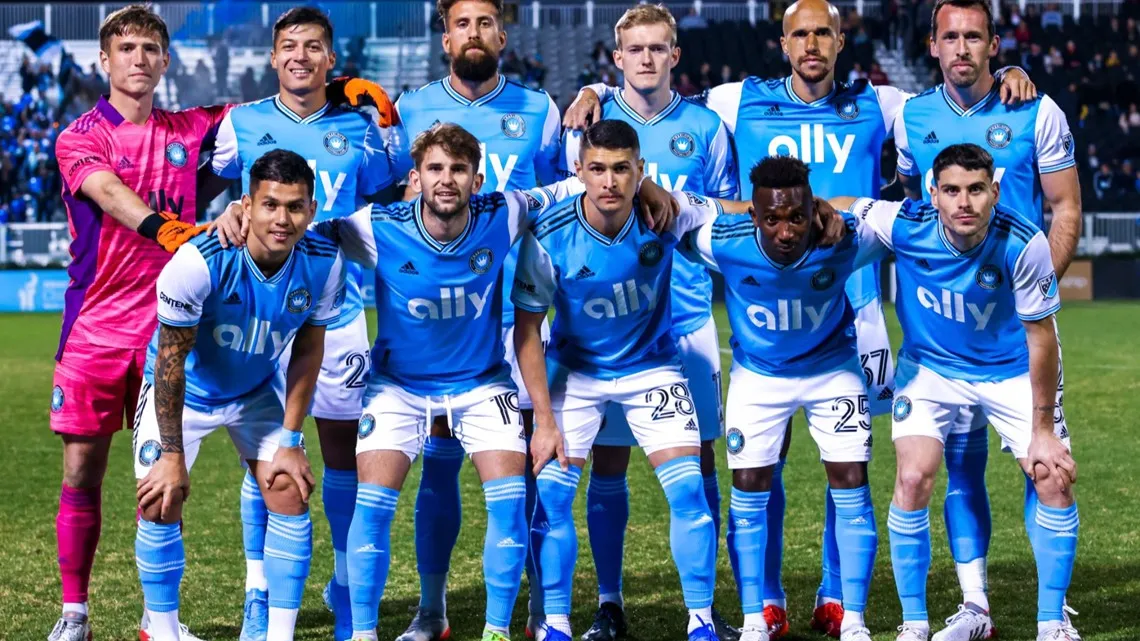 Pemain Charlotte FC merayakan gol di Bank of America Stadium saat Leagues Cup 2026