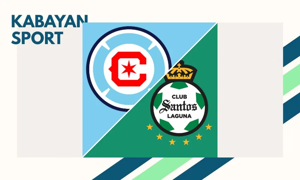 Ilustrasi pertandingan Chicago Fire vs Santos di Leagues Cup di SeatGeek Stadium