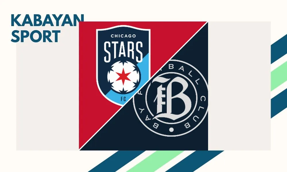 Ilustrasi pertandingan Chicago Stars FC vs Bay FC di Northwestern Medicine Field