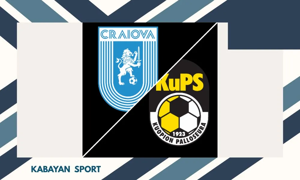 Ilustrasi pertandingan CSU Craiova vs KuPS Kuopio di Kualifikasi Liga Europa
